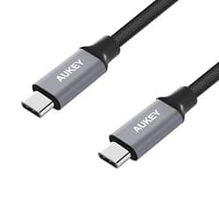Mobbi Plus Aukey Cabo USB-C USB-C Preto 1m CB-CD5